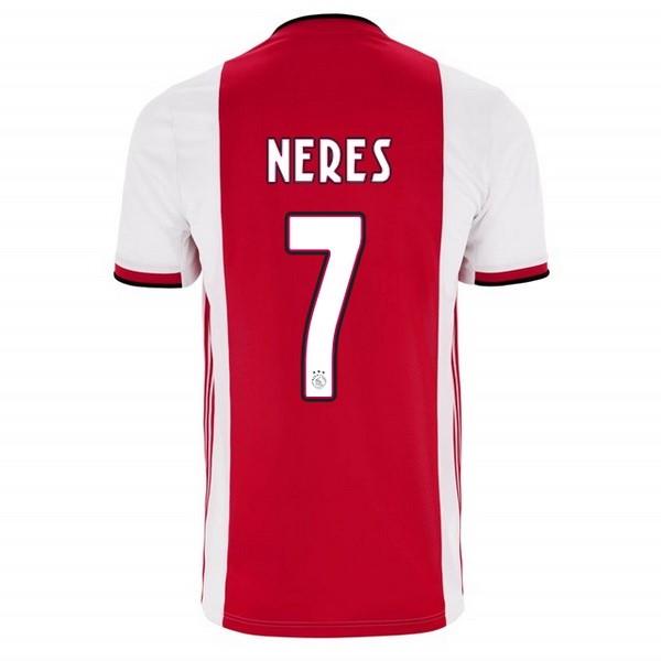 Camiseta Ajax 1ª Van Neres 2019-2020 Rojo